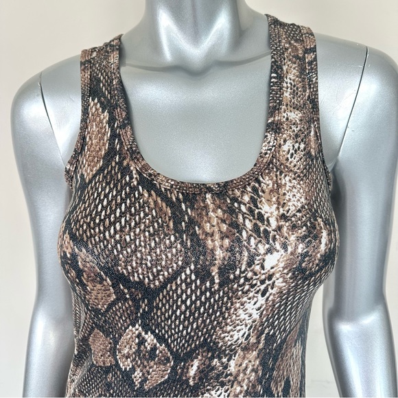 Women long dress animal print size S - Picture 2 of 6